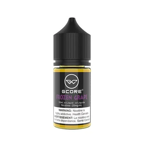 Gcore Frozen Grape 30ml Nicotine Salt eLiquids