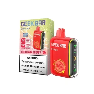 Geek Bar Pulse 15000 Disposable Vape (5%, 15000 Puffs) - California Cherry*