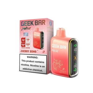 Geek Bar Pulse 15000 Disposable Vape (5%, 15000 Puffs) - Cherry Bomb'