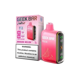 Geek Bar Pulse 15000 Disposable Vape (5%, 15000 Puffs) - Dragon Melon'