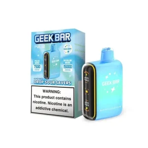 Geek Bar Pulse 15000 Disposable Vape (5%, 15000 Puffs) - Drop Sour (Saver Edition)'