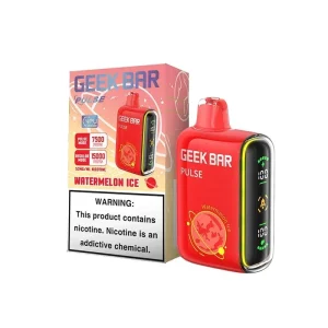 Geek Bar Pulse 15000 Disposable Vape (5%, 15000 Puffs) - Watermelon Ice'