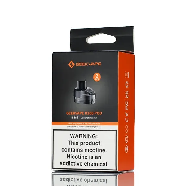 GeekVape Aegis Boost Pro 2 B100 Replacement Pod – 2 Pack
