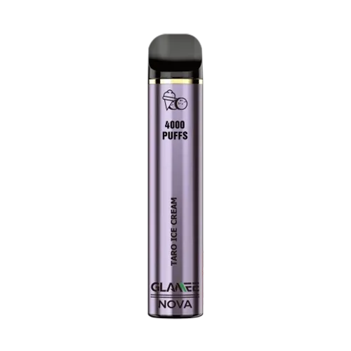 Glamee Nova Disposable Vape (5%, 4000 Puffs) - Taro Ice Cream