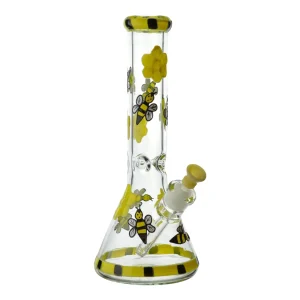 Glowing Honey Bee Beaker - 13in
