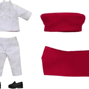 Good Smile Company Nendoroid Doll Work Outfit Set Pastry Chef Red Version