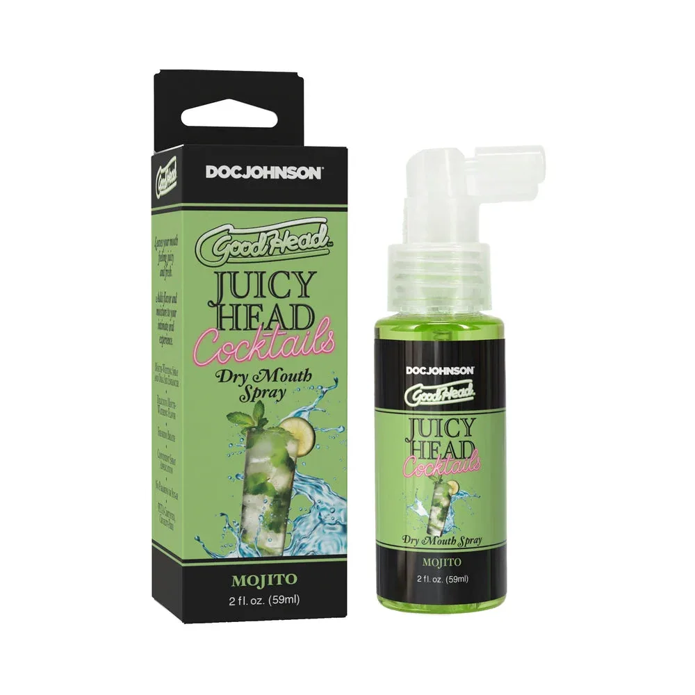 GoodHead Juicy Head Cocktails Dry Mouth Spray Mojito 2 oz.