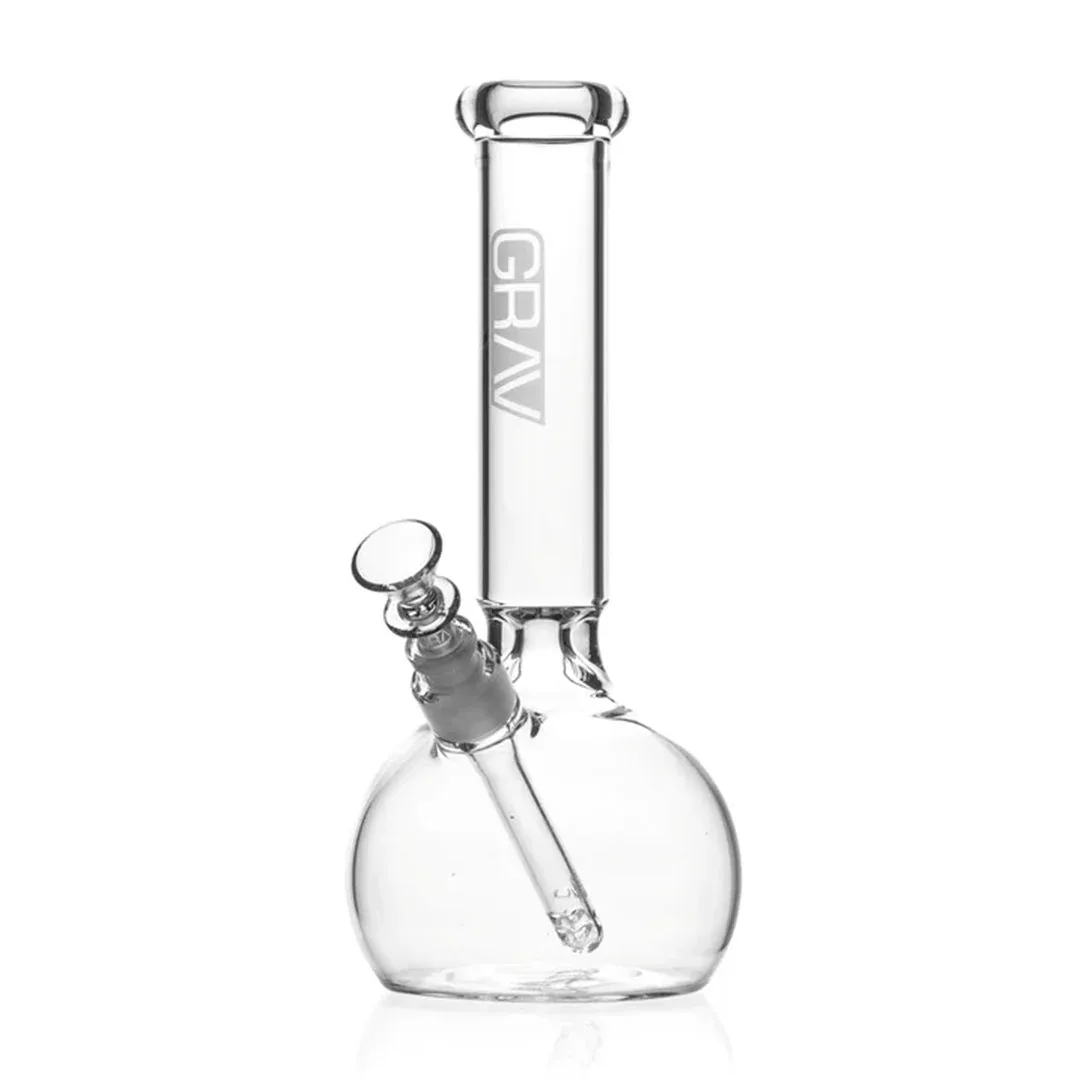 GRAV Round Base Glass Water Pipe