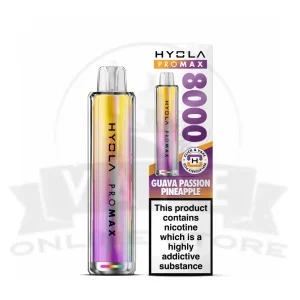 Guava Passion Pineapple Hyola Pro Max 8000 Prefilled Pod Kit