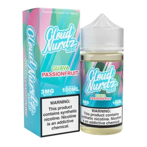 Guava Passionfruit Iced – Cloud Nurdz Freebase – 100mL