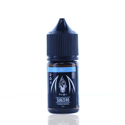 Halo Salts SubZero 30ml Nic Salt Vape Juice - 35MG