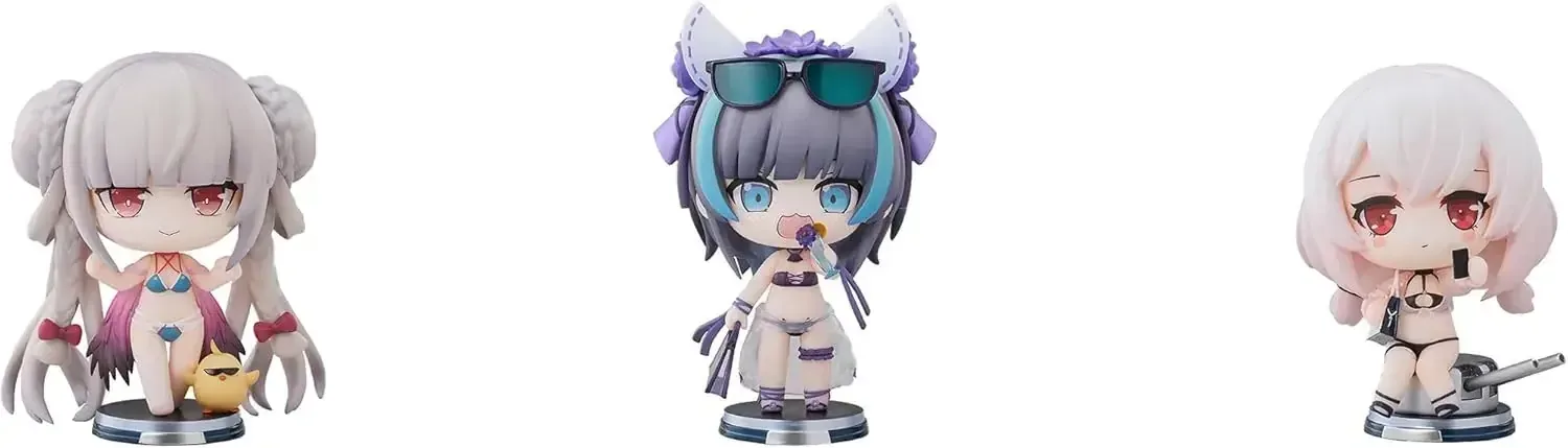 Hanabee Azur Lane Prepainted Summer Swimsuit Figure Trio