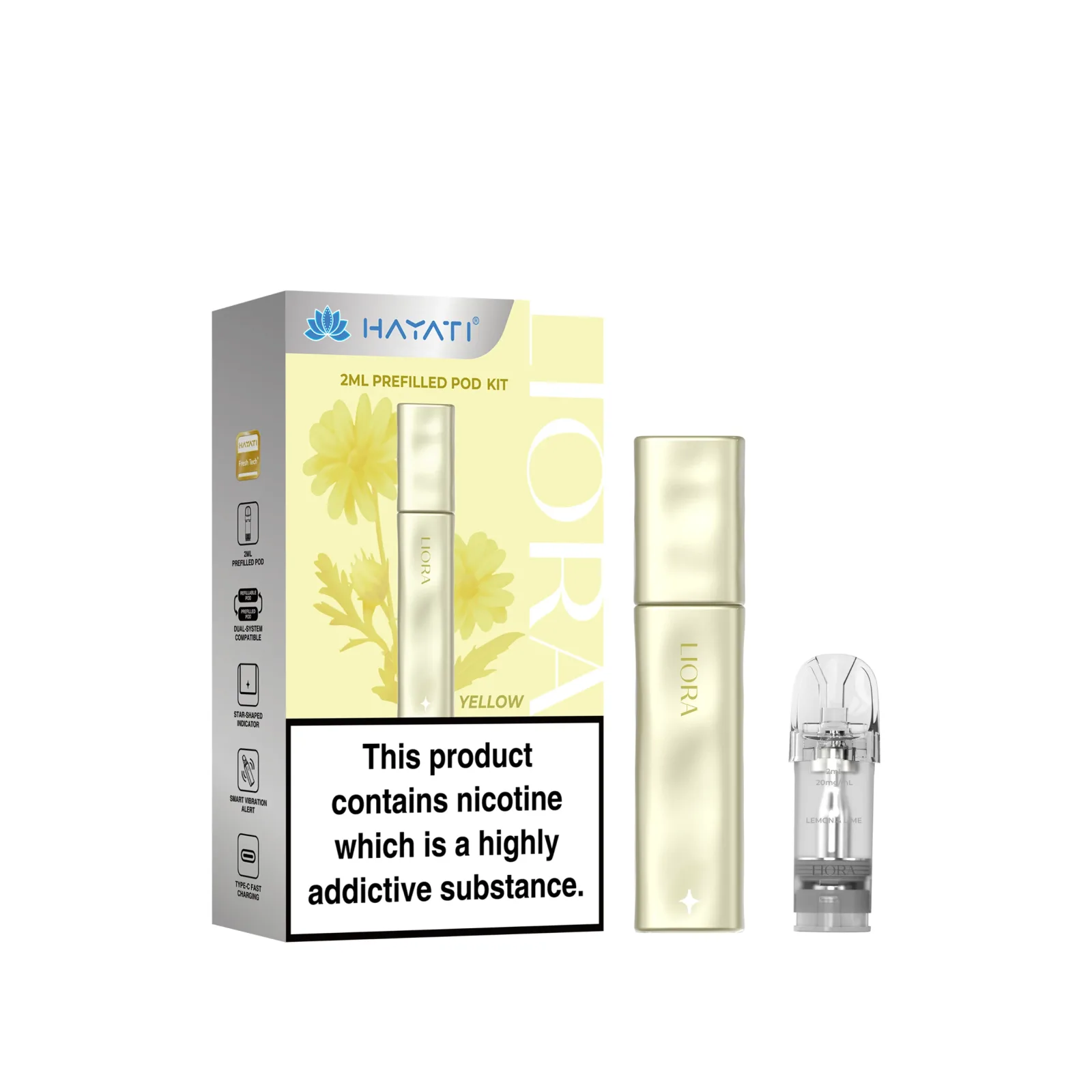 Hayati Liora Pod Vape Kit - Image 2