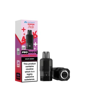 Hayati Pro Max 4K Prefilled Replacement Pods