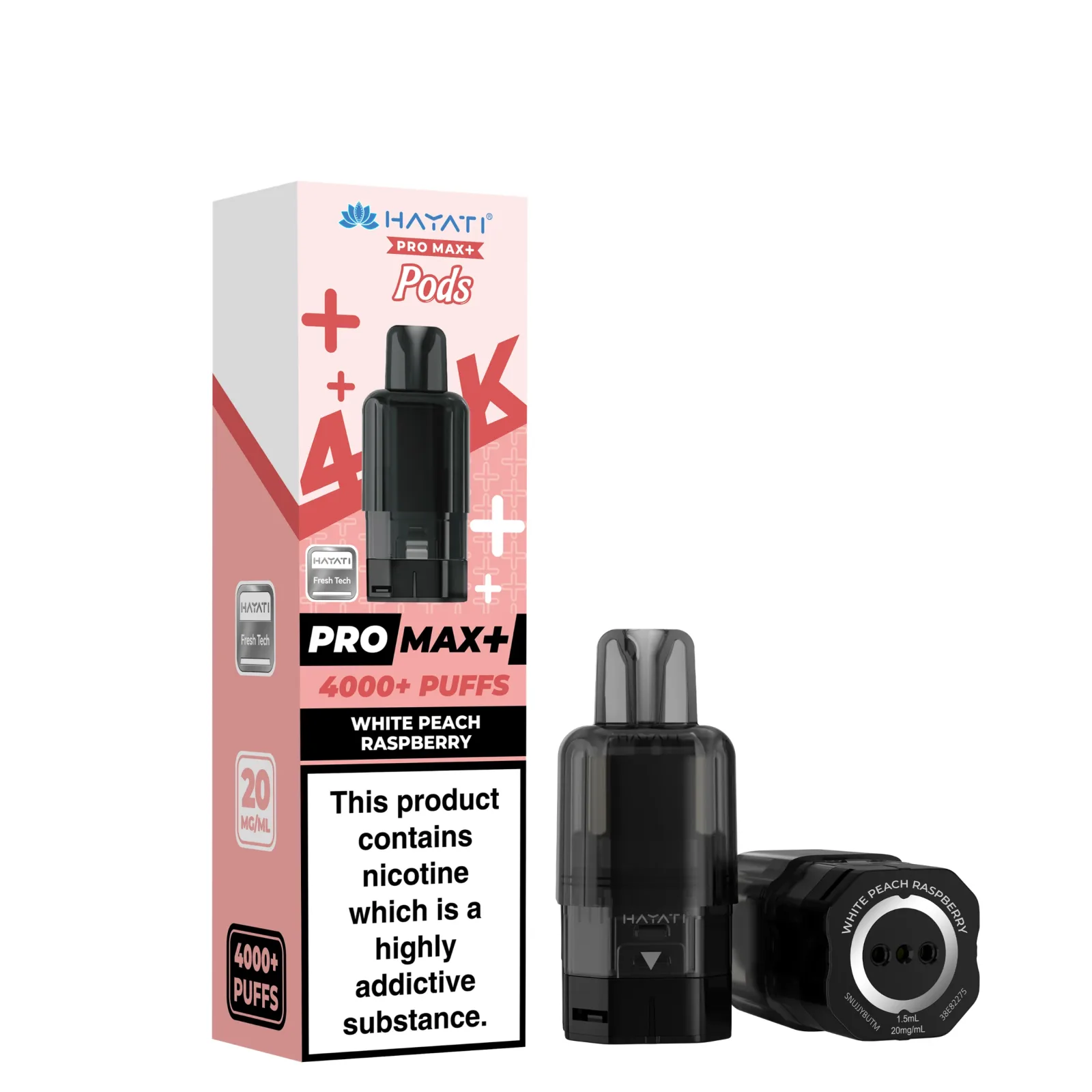 Hayati Pro Max 4K Prefilled Replacement Pods - Image 2