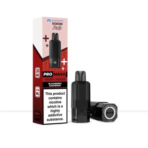 Hayati Pro Max+ Blackberry Raspberry Prefilled Vape Pods