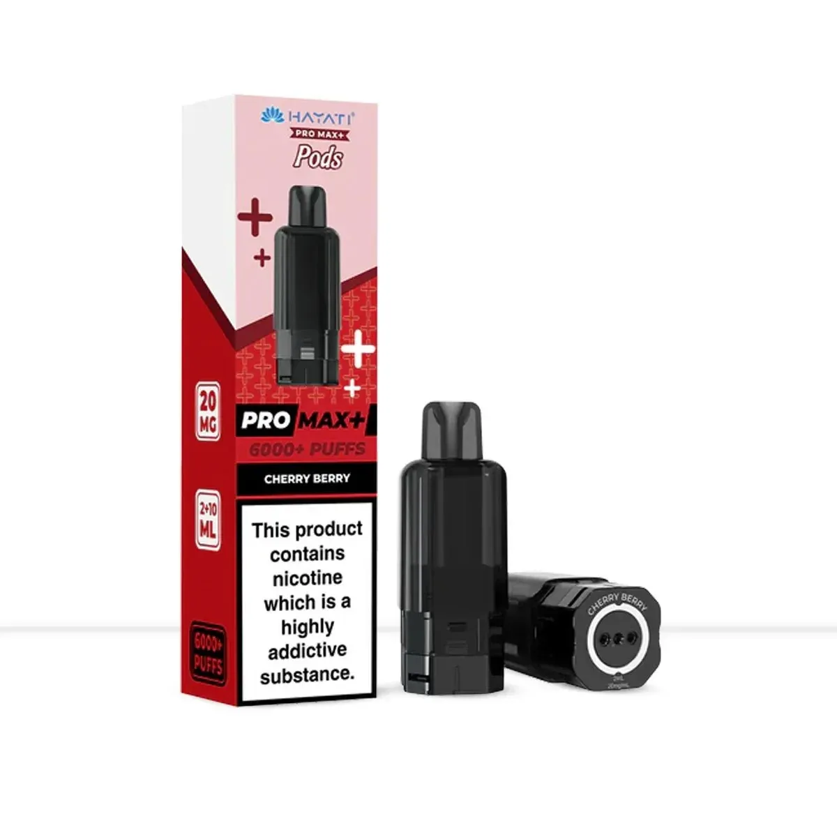 Hayati Pro Max+ Cherry Berry Prefilled Vape Pods