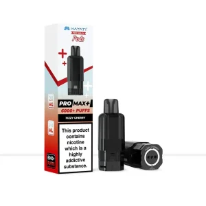 Hayati Pro Max+ Fizzy Cherry Prefilled Vape Pods