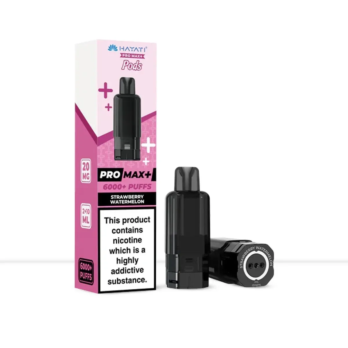 Hayati Pro Max+ Strawberry Watermelon Prefilled Vape Pods