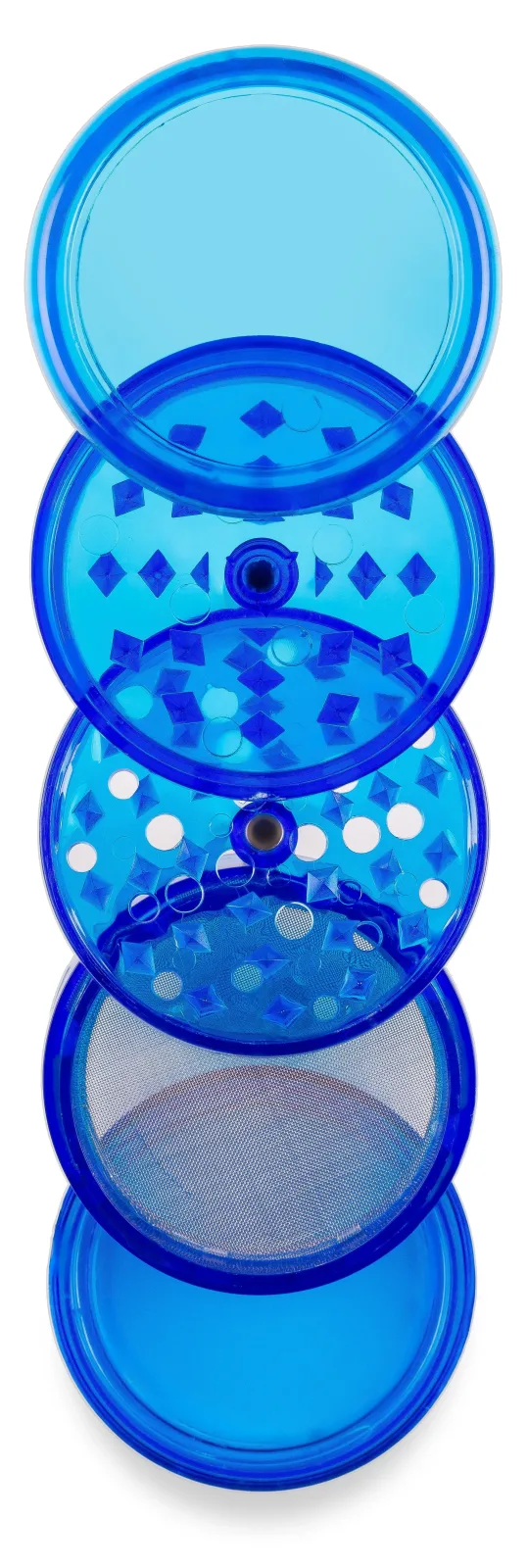 Higher Standards 4-Piece Herb Grinder with Pollen Catcher - Image 2