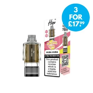Higo Krystal Max 7500 Prefilled Pods 20mg (2%)
