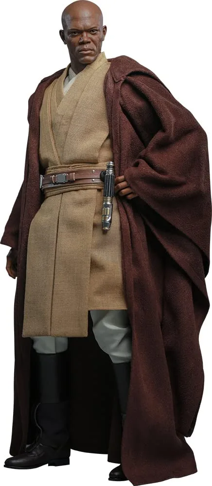 Hot Toys Movie Masterpiece Star Wars Mace Windu 1/6 Scale Action Figure