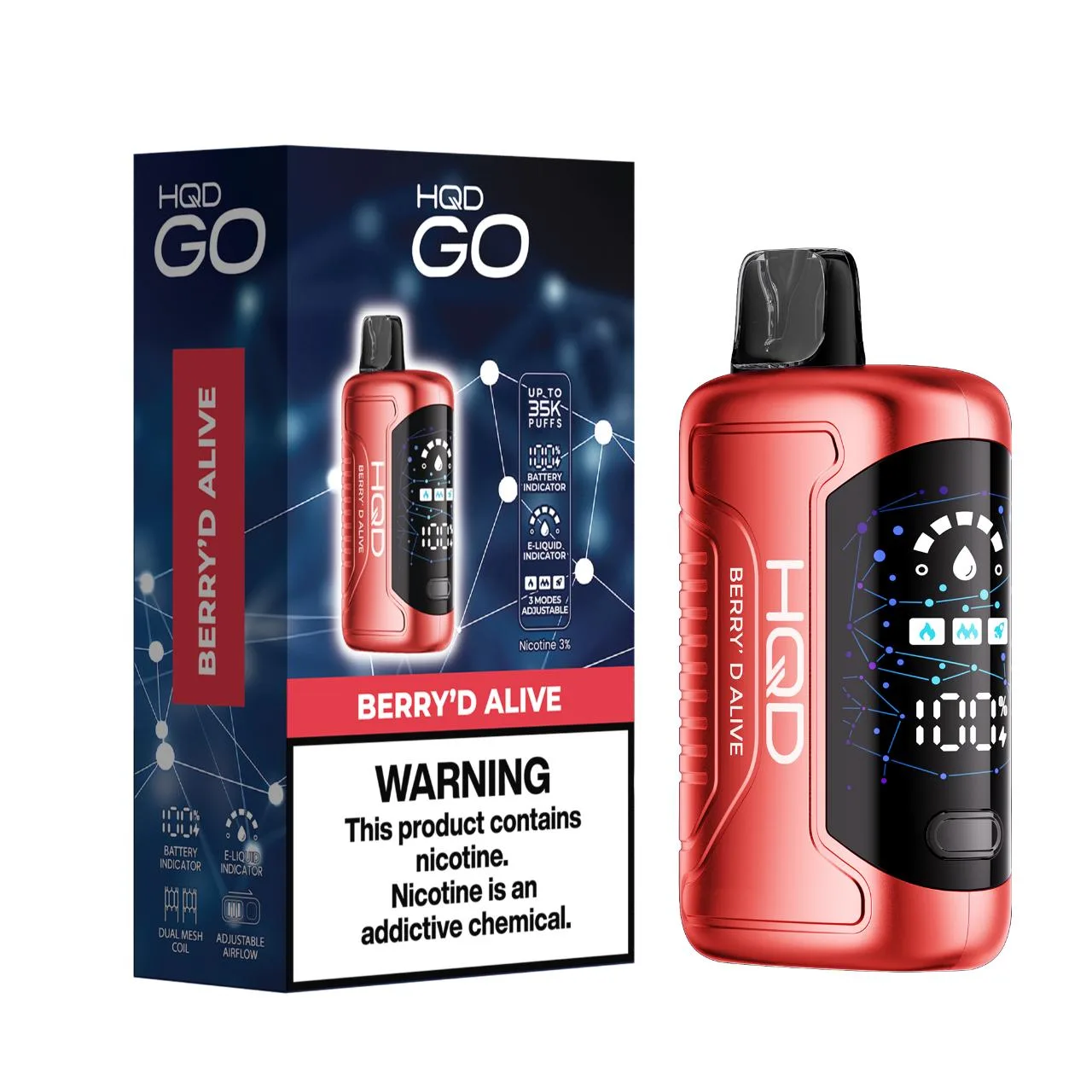 HQD GO 35K Puff Disposable