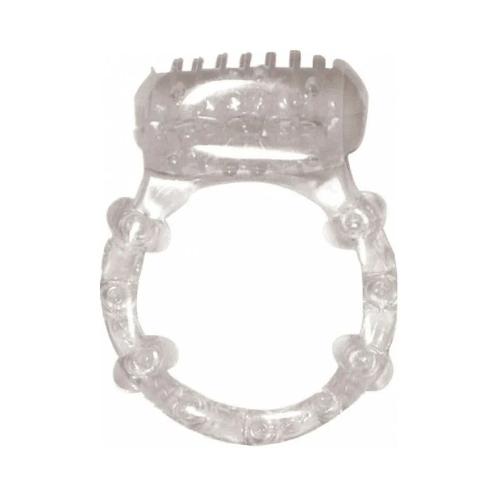 Humm Dinger Dual Vibrating Cockring (Glow) - Image 2
