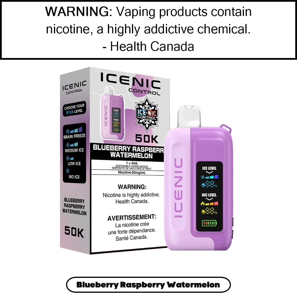 ICENIC Blueberry Raspberry watermelon 50k
