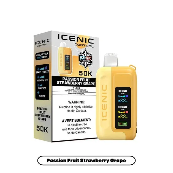 ICENIC passion fruit strawberry grape 50k