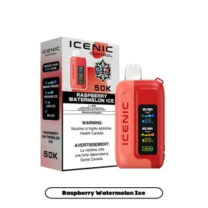 ICENIC raspberry watermelon ice 50k