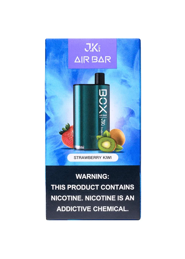 J.K. Labs Air Bar Box Disposable Vape (5%, 3000 Puffs) - Strawberry Kiwi
