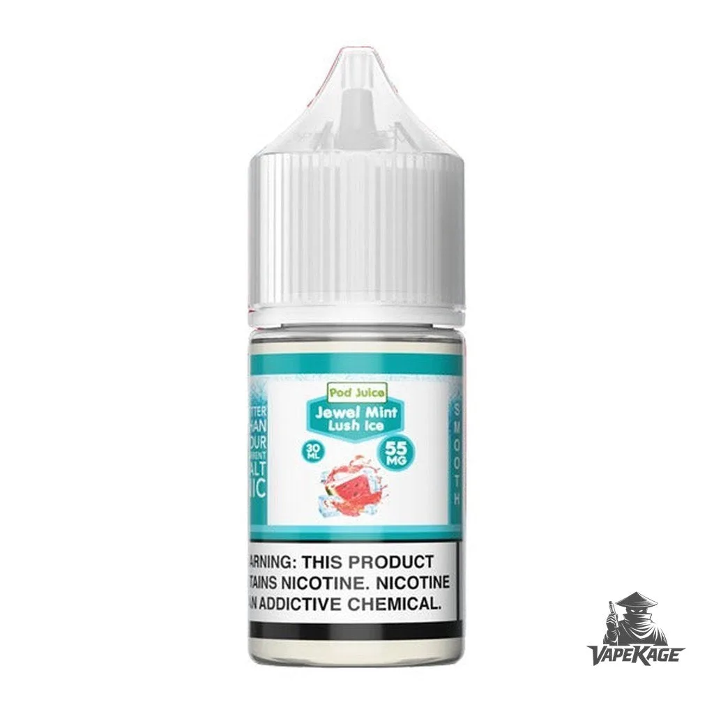 Jewel Mint Lush Freeze — Pod Juice 30mL Nic Salt