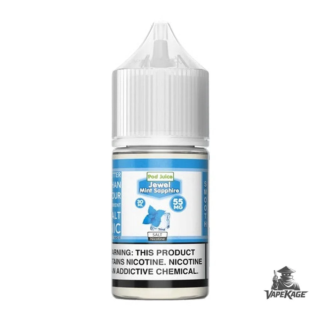 Jewel Mint Sapphire — Pod Juice 30mL Nic Salt