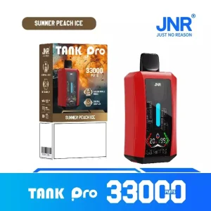 JNR TANK PRO 33000 Puff Disposable Vape Crafted for European Professional Vape Distributors