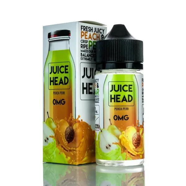 Juice Head Peach Pear 100mL - Image 2
