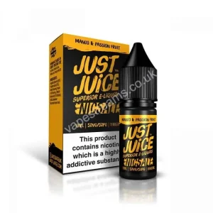 Just Juice Mango & Passion Fruit Nic Salt E-Liquid