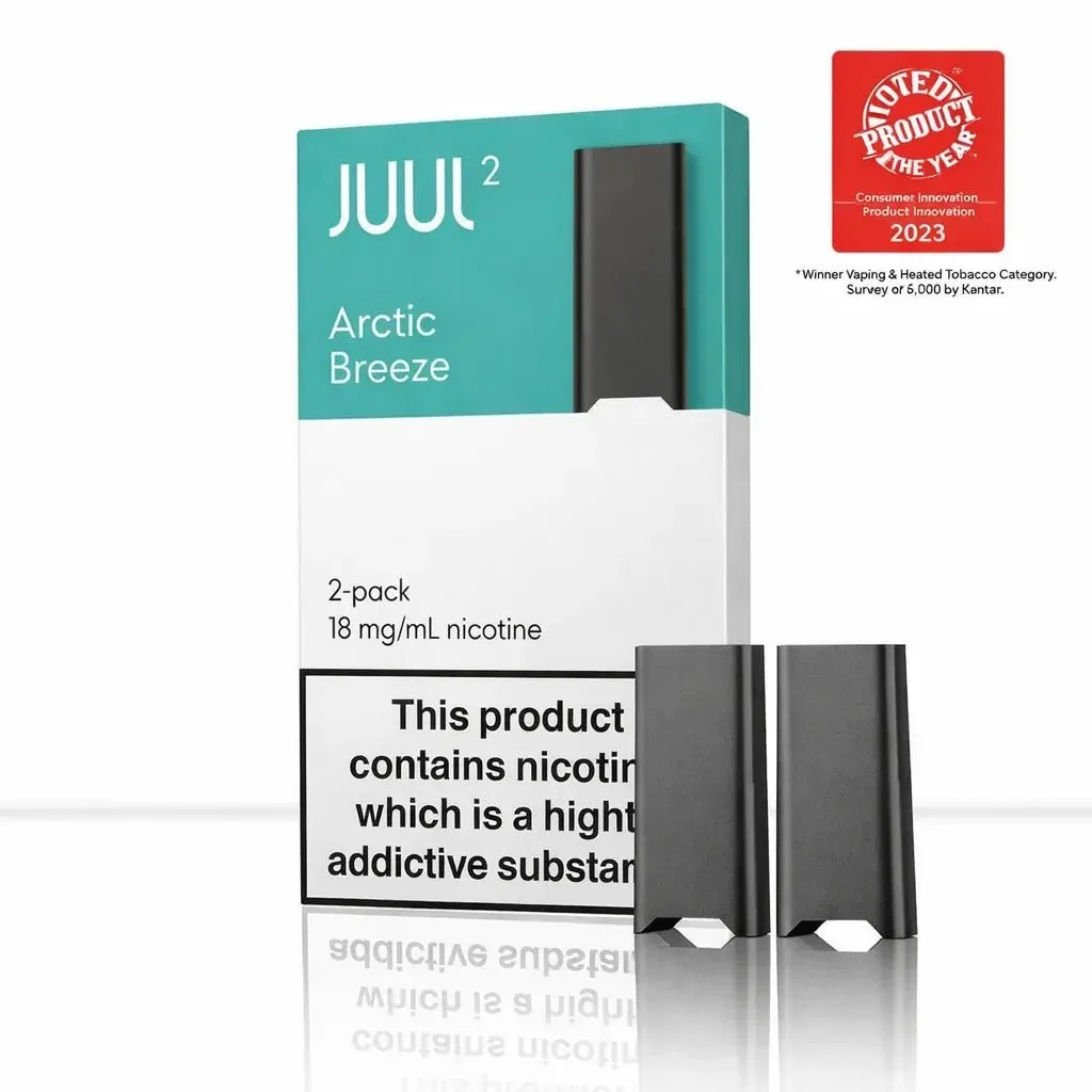 JUUL2 Arctic Breeze Prefilled Vape Pods