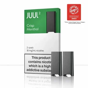 JUUL2 Crisp Menthol Prefilled Vape Pods