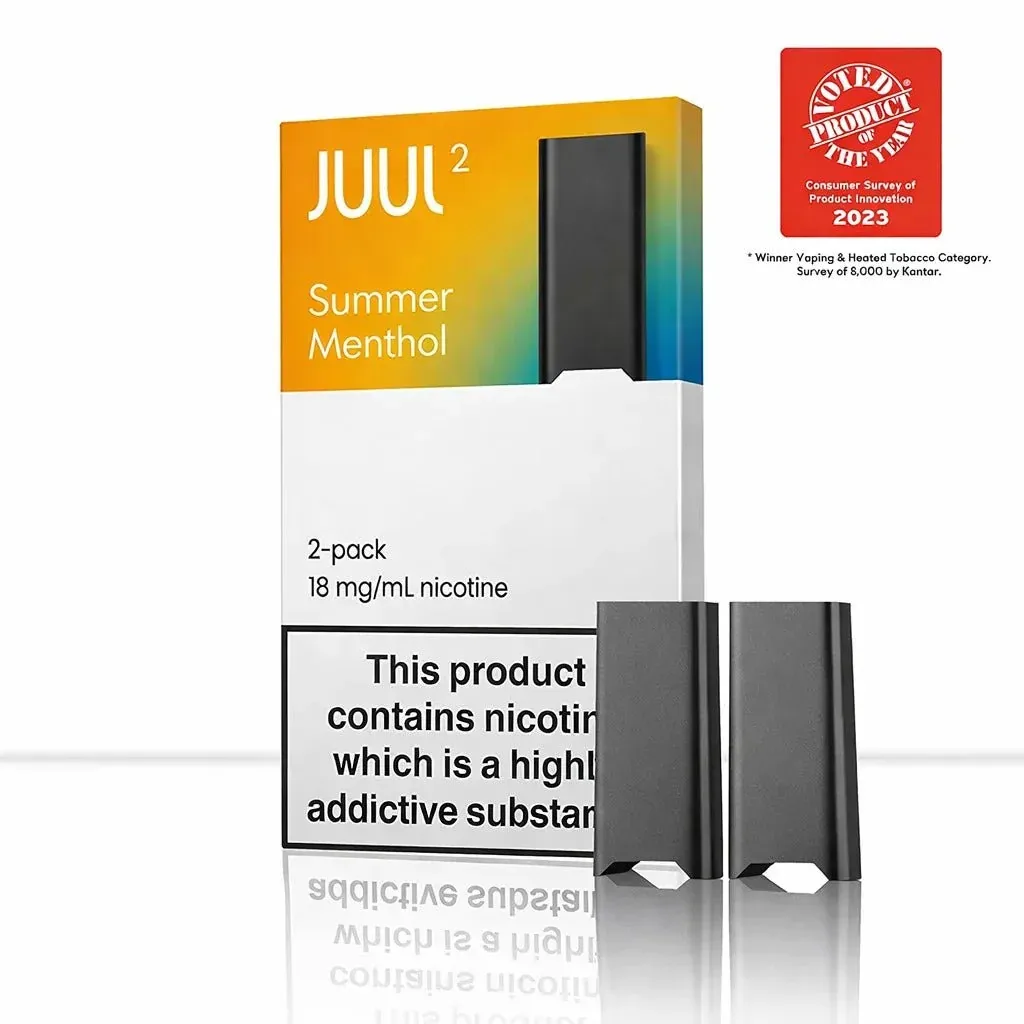JUUL2 Summer Menthol Prefilled Vape Pods