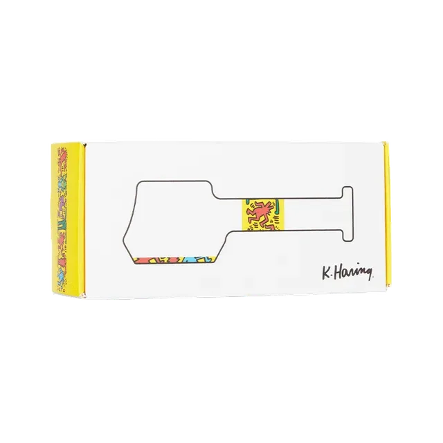 K. Haring Glass Spoon Pipe