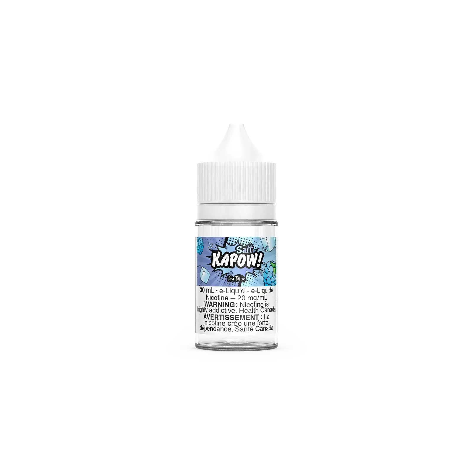 Kapow Nic Salt - I'm Blue (30mL) | Vape Cloud Canada