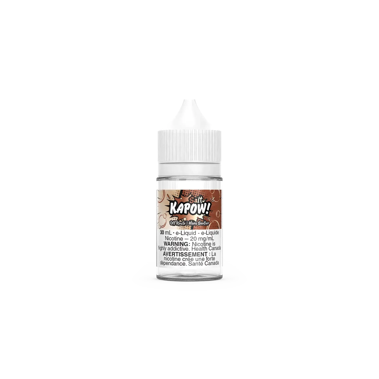 Kapow Nic Salt - Off Route (30mL) | Vape Cloud Canada