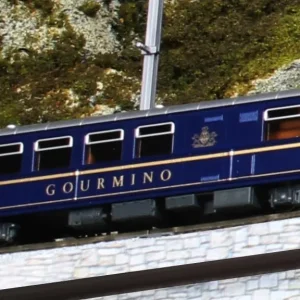 KATO N Gauge Alpine Blue Wr3811 Gourmino 5280 Restaurant Railway Model Car
