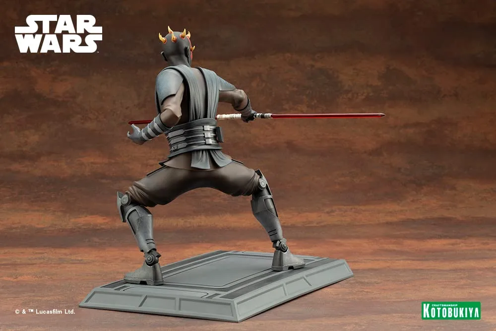 Kotobukiya Star Wars The Clone Wars 1/7 Darth Maul Artfx Figure - Image 2