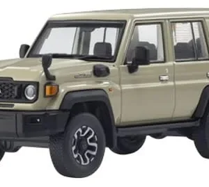 Kyosho 1/43 Scale Toyota Land Cruiser 70 Beige Model Ks03928Be Finished