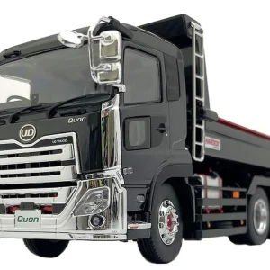 Kyosho 1/43 Ud Trucks Quon Kyokuto Dump Truck Black Metallic Model Ks03940Bk