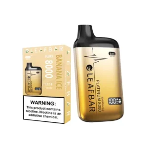 Leaf Bar Platinum 8000 Puffs Disposable Vape Device - 1PC