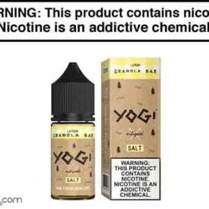 LEMON GRANOLA BAR BY YOGI E LIQUID SALT 30ML