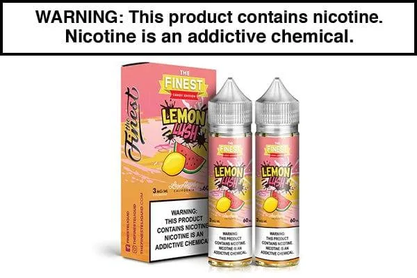 LEMON LUSH BY THE FINEST SWEET AND SOUR SERIES 120ML